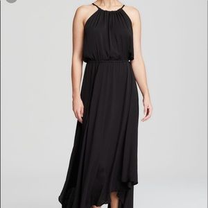 Moon & meadow Bohemian black maxi dress size L